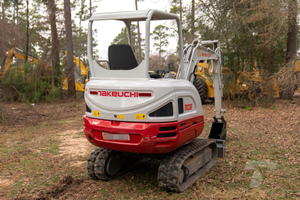 Mini-excavatrices sur chenilles TAKEUCHI TB230 2024, excavatrice hydraulique de 3,5 tonnes avec godet de terrassement d'une capacité de 0,12 m³ - Product Image 4