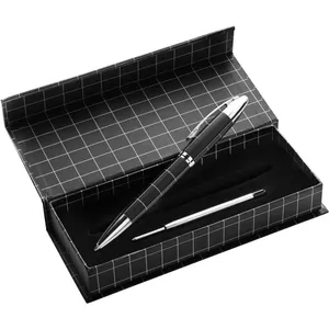 Penna a Sfera in Metallo Personalizzata Malika per Gadget Promozionali - Product Image 1