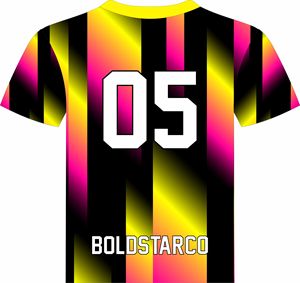 Máquina de impresión de camisetas, Camiseta de cuello redondo de poliéster sublimado para hombres, sublimación personalizada de 170 Gsm, cuello redondo - Product Image 2