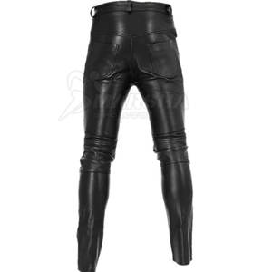 Top Quality Latest Design <b>Men</b> <b>Leather</b> <b>Pants</b> Wholesale Design Your Own Logo <b>Men</b> <b>Leather</b> <b>Pants</b> - Product Image 2