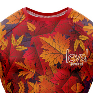 เสื้อรัชการ์ดแขนยาวผ้าสแปนเด็กซ์สำหรับผู้ชายผ้าสแปนเด็กซ์แขนยาวดีไซน์ตามสั่ง - Product Image 3