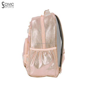 Vente chaude Cheerleading Glitter Sac À Dos avec Motif Géométrique et Broderie Logo Polyester Doublure pour Cheerleaders - Product Image 5