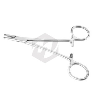 Pince hémostatique chirurgicale porte-aiguille Baumgartner avec mâchoires dentelées verrouillage à cliquet Instruments médicaux de 5 pouces - Product Image 2