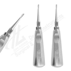 Lindo Levien Elevador 3mm Elevador de raíz Alemán de alta calidad de acero inoxidable Elevadores de extracción dental Fabricante Pakistán - Product Image 1