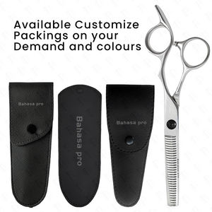 Ciseaux de coiffure professionnels Ciseaux de coupe de cheveux de coiffeur de conception personnalisée - Product Image 6