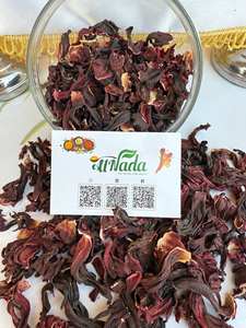 Flores de Hibisco Secas de Primera Calidad (Roselle), 100% Puro Color Rojo, Té de Hierbas, Secado al Aire, Empaque Personalizado, Exportación a Egipto - Product Image 2