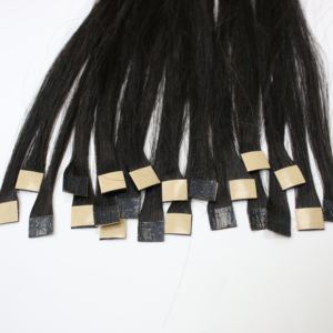 Precio al por mayor 100% Extensiones de cabello humano de lujo Paquetes de cabello de cinta en estilo de onda-Estilos de cabello brasileño e indio incluidos - Product Image 2