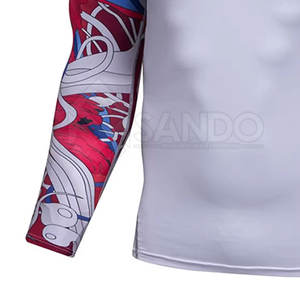 เสื้อรัดกล้ามเนื้อสำหรับผู้ชายเสื้อออกกำลังกายใส่สบายดีไซน์ล่าสุด - Product Image 6