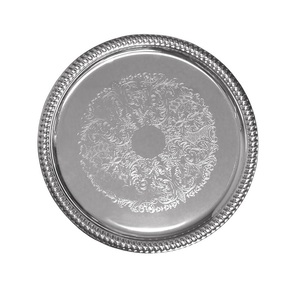 Tendance Design Métal Aluminium Or Couleur Plateau De Service Avec Poignées Maison Restaurant et Hôtel Ware Alimentaire Dessert Plateau - Product Image 4