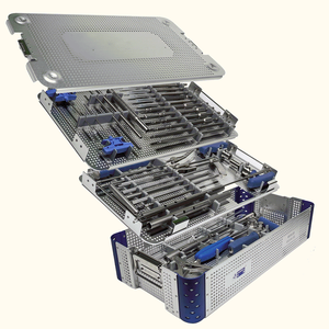 Juego de Instrumentos de Cirugía de Fijación de Columna Vertebral Mínimamente Invasiva con Tornillo Pedicular de Brazo Largo de Acero Inoxidable para Ortopedia - Product Image 4