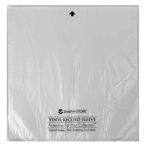 Confezione da 25 custodie per dischi in vinile realizzate in carta e materiale plastico resistente - Product Image 4