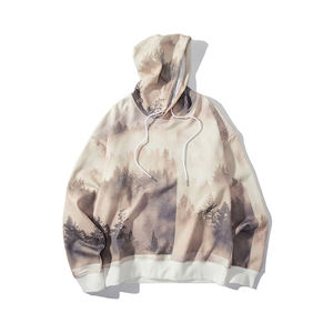 2025 sweats à capuche et sweat-shirts pour hommes avec logo personnalisé 100% coton Streetwear impression par sublimation 3D pour la saison d'automne - Product Image 3