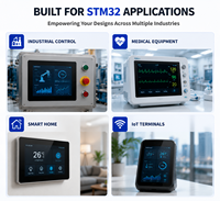 Seri Modul Tampilan yang Kompatibel dengan STM32 |   Antarmuka QSPI / SPI / 8080 2.1 2.8 3.4 3.5 4 5 6 7 10.1 untuk Proyek IoT & HMI