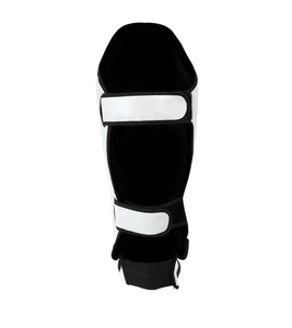 Protège-tibias en cuir de sécurité sportive pour Thai Kick Boxing Sparring Training Fighting - Product Image 5