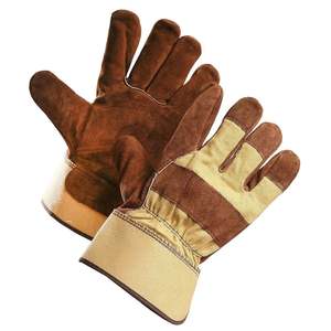 High Quality Leather Full Finger Non-Slip Stretch Unisex Working <b>Gloves</b> for <b>Weight</b> Lifting Customized Color & Size - Product Image 1