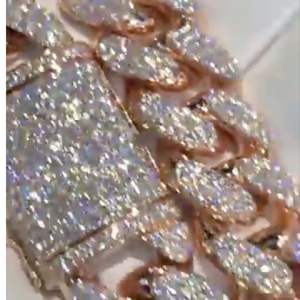 18MM Haute Qualité Argent Sterling 925 Personnalisé Glacé Diamant Nouvelle Chaîne de Mode avec Diamants Blancs Chaîne de Style Hip Hop - Product Image 5