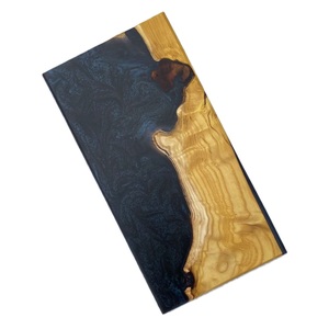 Tabla de cortar de madera recubierta de resina duradera, resistente y confiable para la preparación de alimentos y verduras en cocinas - Product Image 3