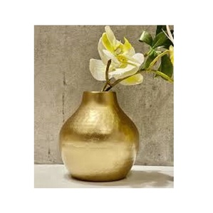 Florero elegante de Metal de lujo para el hogar, Hotel, decoración de boda, florero de Metal, macetas y jarrones de Metal, diseño de moda - Product Image 1