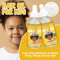 Huile capillaire pour enfants Oalen 30 ml avec logo personnalisé, favorisant la croissance des cheveux et nourrissant le cuir chevelu, pour filles et garçons