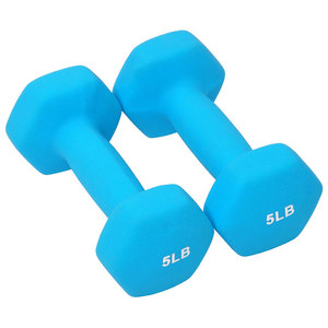 Thiết kế nhỏ gọn không trượt Grip Neoprene quả tạ đặt 3LB <span class=keywords><strong>5lb</strong></span> 8lb với Rack cho cánh tay đa năng tập thể dục - Product Image 5