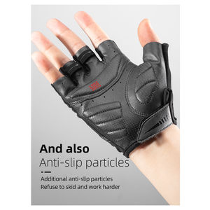 New Design <b>Half</b> Finger Men Women Hand Protection Anti <b>Slip</b> Breathable Cycling <b>Half</b> Finger Gloves - Product Image 6