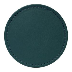 Posavasos de Té Personalizado, Ecológico, Hecho a Mano, Moderno y de Lujo, en Forma de Corazón, 4x4, de Cuero PU, Redondo, Decoración para el Hogar, Regalo de Inauguración - Product Image 4