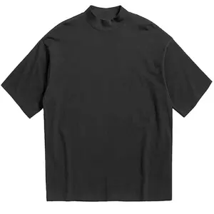 Top Quality Heavyweight Short-sleeve Custom Logo Graphic plus size men's t-shirts clothes men t-shirt Boys