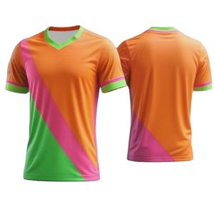 Camisetas para Hombre, Nuevo Diseño, Impresión Digital, Antiarrugas, Secado Rápido, Transpirables, 100% Poliéster, Cuello Redondo, Corte Regular - Product Image 4