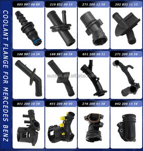 6512001056 6512006000 1669971659 Carcasa del Filtro de Combustible Automotriz, Brida del Refrigerante para Mercedes Benz W166 W204 W205 W212 W222 - Product Image 2