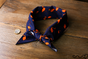 ผ้าโพกหัวพิมพ์แบบพรีเมียมวัสดุน้ำหนักเบาพร้อมป้ายกำกับสีขาวสำหรับการบริการจำนวนมาก - Product Image 3