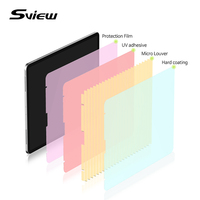 Filter Privasi Anti-Blue Light 2 Arah Anti-Spy Pelindung Mata Bahan PET 2.5D Kualitas A++ Anti Kotoran Pelindung Layar Mikro