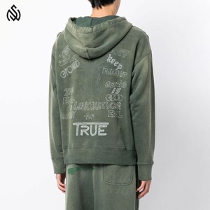เสื้อมีฮู้ดผ้าเปียกกันแดดสำหรับผู้ชายเสื้อมีฮู้ดผ้าปักลาย - Product Image 5