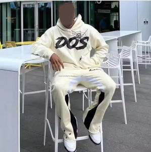 Ropa de calle con estampado de farol en 3D para hombre, chándal acampanado con capucha de araña de rizo francés, conjunto de pantalones de chándal y sudaderas con capucha - Product Image 3