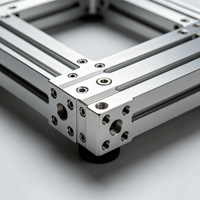 Châssis de robot mobile en acier inoxydable/aluminium usiné sur mesure par CNC, pièces OEM de précision, composants AGV AMR
