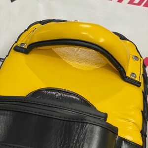 Fairtex New Yellow Black Customized Training Kick Boxing Kick <b>Shields</b> Professional Boxing Training Gear Your Own Logo Curved Pad - Product Image 4