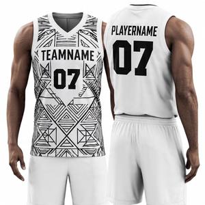 Uniformes de Baloncesto Sublimados Personalizados, 100% Poliéster Transpirable, Ropa Deportiva para Hombre, Diseño Estadounidense, Precio al por Mayor - Product Image 5