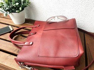 Sac fourre-tout en cuir véritable fait main, grande capacité, imperméable, tendance, pour femmes, couleur personnalisable, logo personnalisé, vente chaude - Product Image 4
