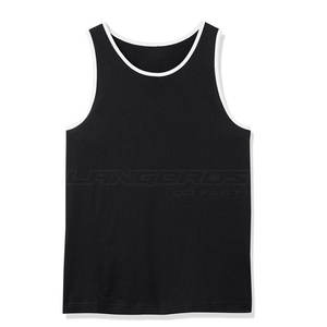 2024 nueva llegada personalizada Color sólido secado rápido camiseta sin mangas XL tamaño entrenamiento compresión Casual transpirable tejido precio al por mayor - Product Image 1