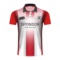 Venta al por mayor personalizada 100% poliéster Cricket Jersey sublimación impresión ropa deportiva uniformes para el traje de cricket de su equipo