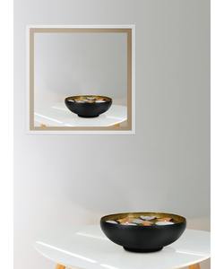 Bol décoratif en aluminium écologique fait à la main sans BPA et résistant à la chaleur pour les fêtes - Product Image 3