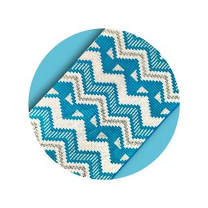 Tela Jacquard 100% Algodón de 51 Pulgadas para Prendas Culturales, Diseño Clásico Africano Kente - Product Image 1