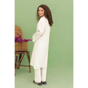 Camisa de Lino Simple Teñida a Mano, 100% Lino, Modelo WGK-YDW-DY-1616 - Product Image 1