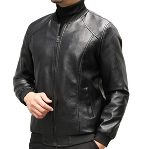 Chaqueta de cuero para hombre con diseño personalizado al por mayor, superventas, chaqueta de cuero ligera de alta calidad para hombre, chaqueta para hombre 2026 - Product Image 2