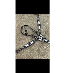 Ensemble de sellerie pour cheval en cuir occidental de qualité professionnelle, finition lisse et quincaillerie robuste, disponible en gros - Product Image 1