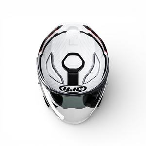 Casque de moto jet ouvert HJC F31 à dégagement rapide, taille XL, coque ABS avec doublure en mousse, type visière pour la conduite - Product Image 3