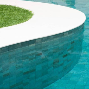 Piedra Verde Sukabumi de Primera Calidad, 10x10cm, Baldosas para Piscina, Piedra Natural con Acabado Aserrado, 1cm de Espesor, Exterior, 1 Año de Garantía - Product Image 5