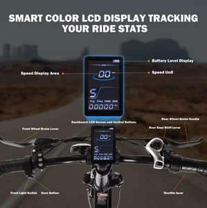 Bicicleta Eléctrica Plegable Act-Best de 20 Pulgadas, Motor de 48V 500W, Llantas Anchas, Cuadro de Aleación de Aluminio, Bicicleta para Desplazamientos Diarios - Product Image 4