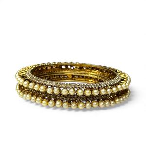 ชุดกำไลทองชุบมุกสุดฮิต งานแต่งงาน แฟชั่น พร้อมสวมใส่ คุณภาพสูง ราคาส่ง MOQ ต่ำสุด - Product Image 3