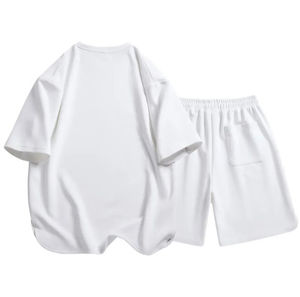 Ensemble de vêtements d'été pour hommes, short de course et de sport, survêtement, ensemble de shorts, ensemble deux pièces pour hommes, ensembles d'été pour hommes, marque personnalisée - Product Image 2