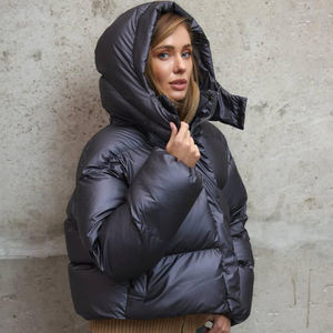 Veste matelassée d'hiver pour femme conçue pour la rétention de la chaleur, construction respirante, protection contre le vent, vêtement supérieur - Product Image 4